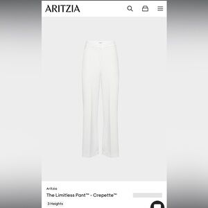 Aritzia Limitless Pant in Crepette